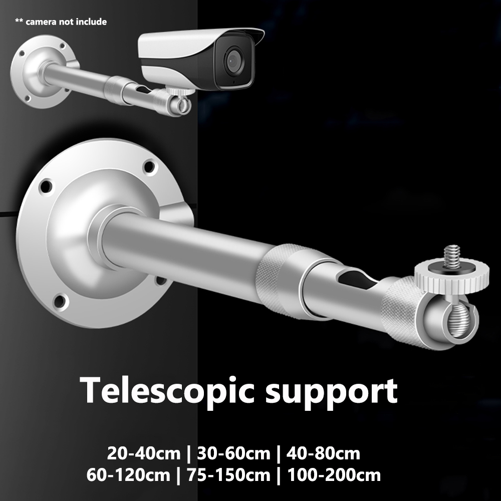 360 Degree Adjustable Projector Ceiling Mount Stand Surveillance CCTV Camera Stand Wall Mount Bracket Aluminum Swivel Mount