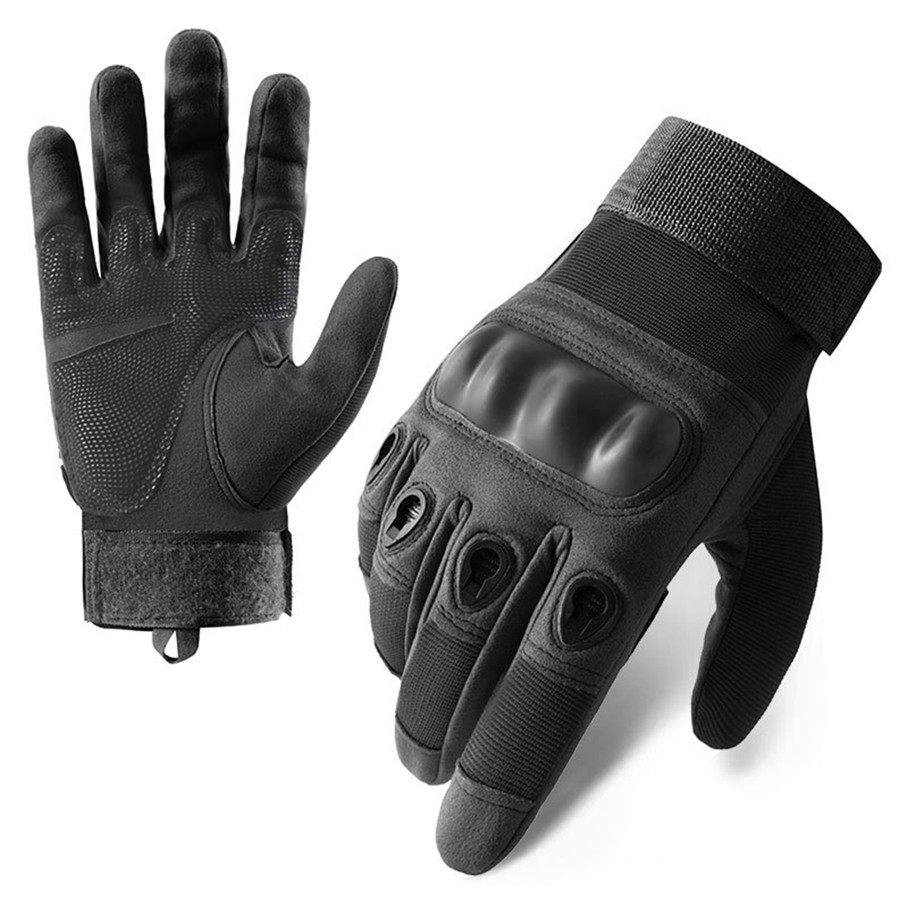Motorcycle Gloves Men Outdoor Military Gloves Sports Shooting Airsoft Moto Motocross Gloves Guantes Moto Black