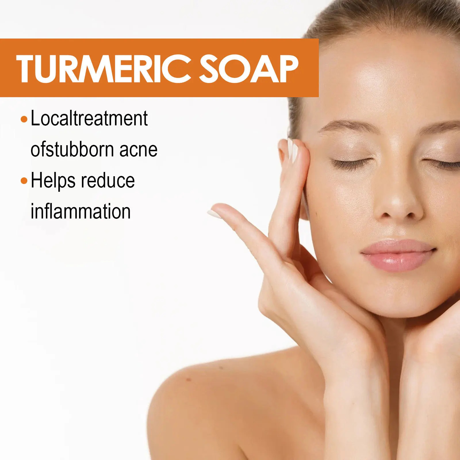 Turmeric Cleansing Soap Deep Pore Cleansing Skin Refreshing Oil 240624