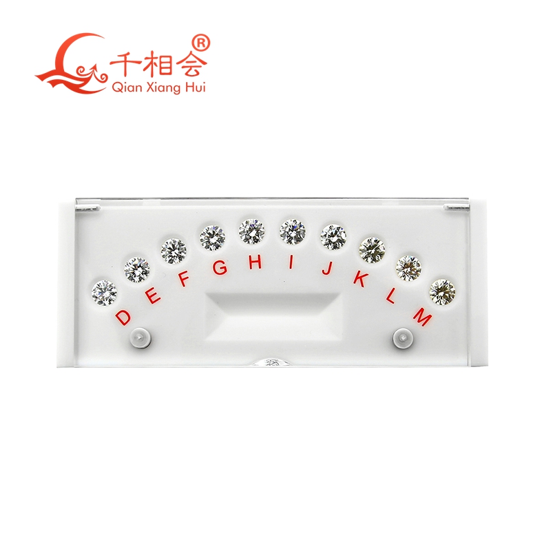 4Cs Refer to the GIA Diamond standard color grade CZ Master Stone round laser cubic zirconia stone tester tools
