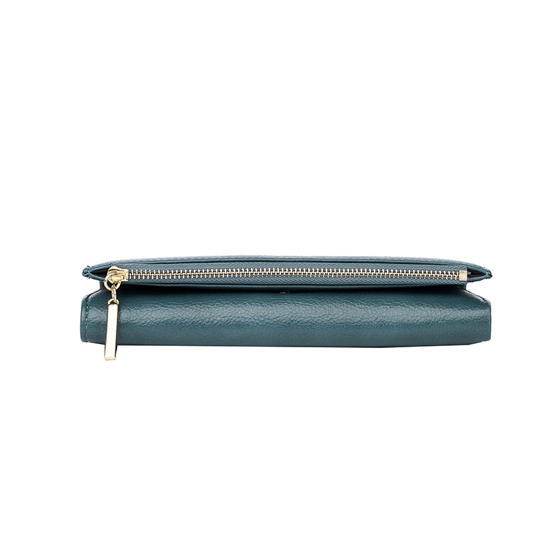 Wallet Female Leather Wallet Leisure Purse 3Fold Top Quality Women Long Coin Purse Many Card slot Wallets Carteira Feminina