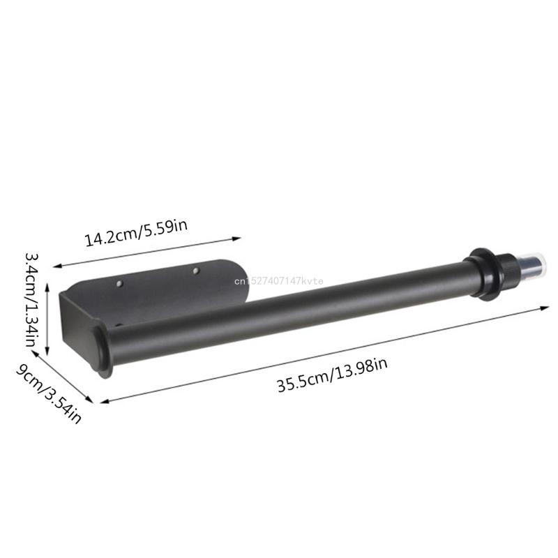 Modern Bathroom Roll Holder Paper Towel Holder Wall Mount Paper Towel Rack Contemporary Organizing Bathroom Easily