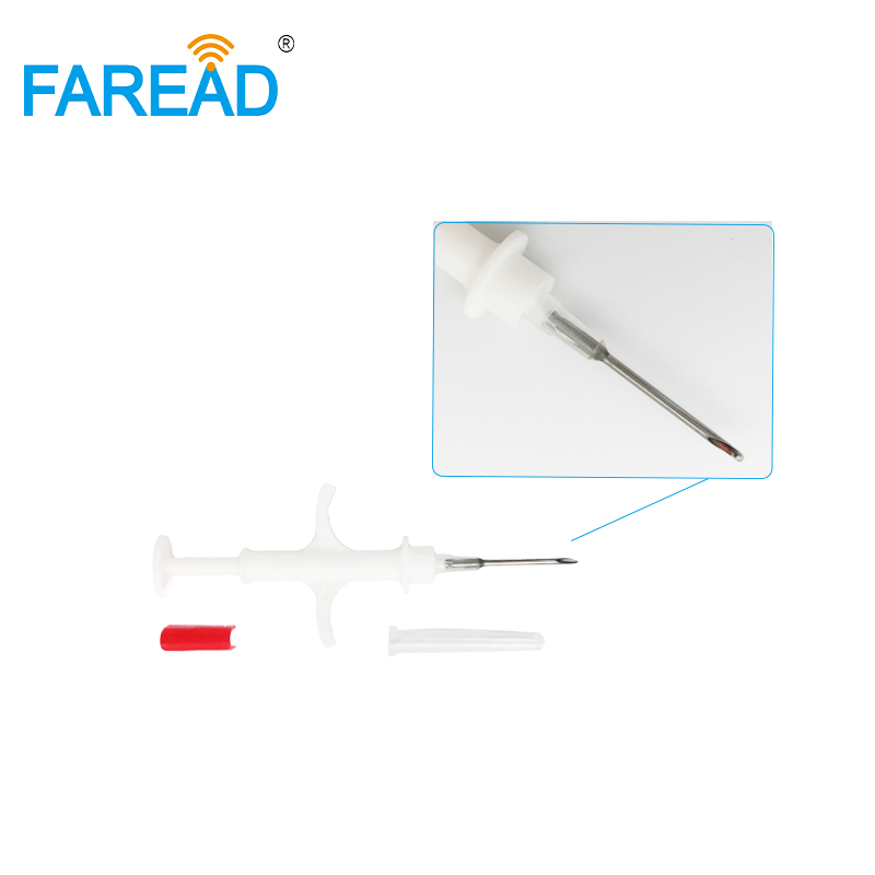 FAREAD ISO11784/785 Implant Rfid Glass Syringe ISO 1.25x7mm Nano Ainmals Microchip Injector for FDX-B Pet ID Micro Chip Tracking