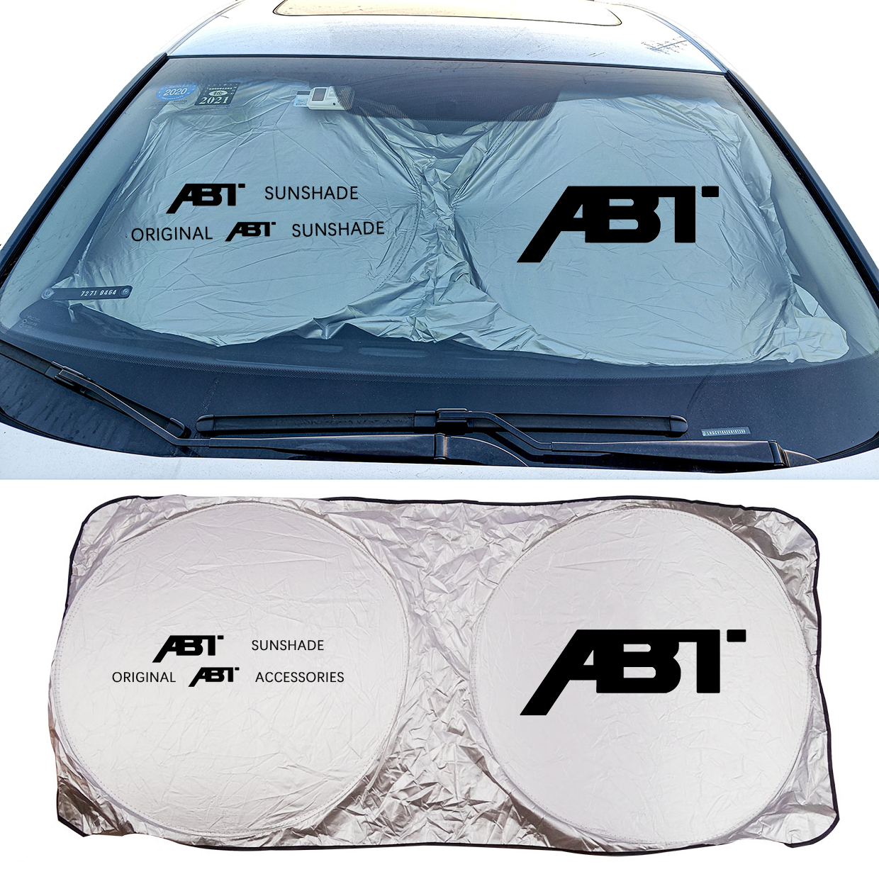 Car Sun Shade Protector Auto Front Window Sunshade Covers For ABT Sportline Volkswagen Audi Seat Cupra Skoda Lmborghini Urus