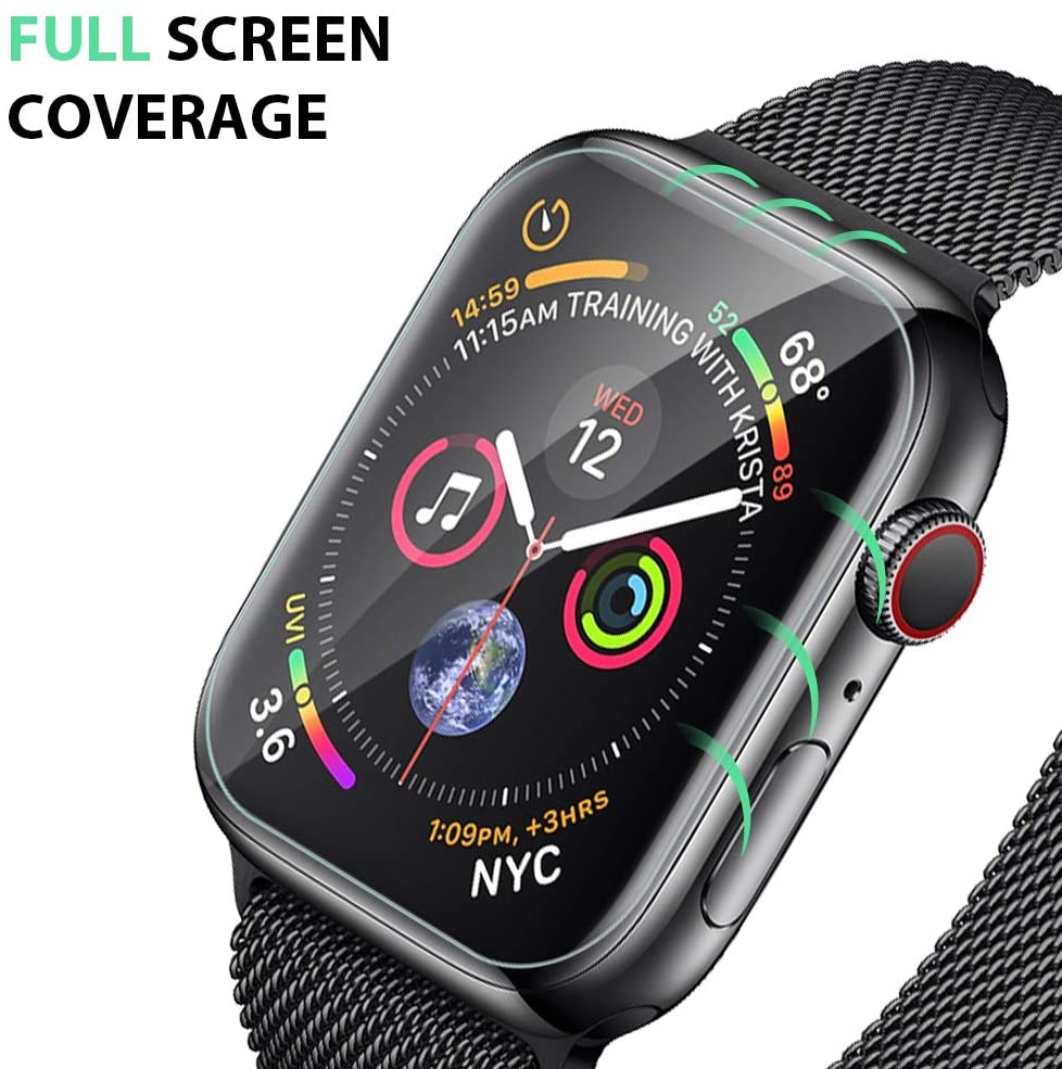 Clear Soft Screen Protector for Apple Watch Series 7 6 5 4 3 2 1 SE Applewatch IWatch 45mm 44mm 42mm 41mm Screenprotector Film