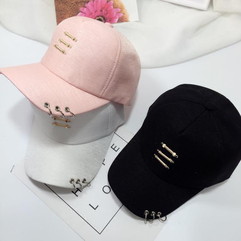Personality Ladies Hats and Stars with The Same Style of Baseball Caps Outdoor Sports Stage Performance Hip-hop Cap