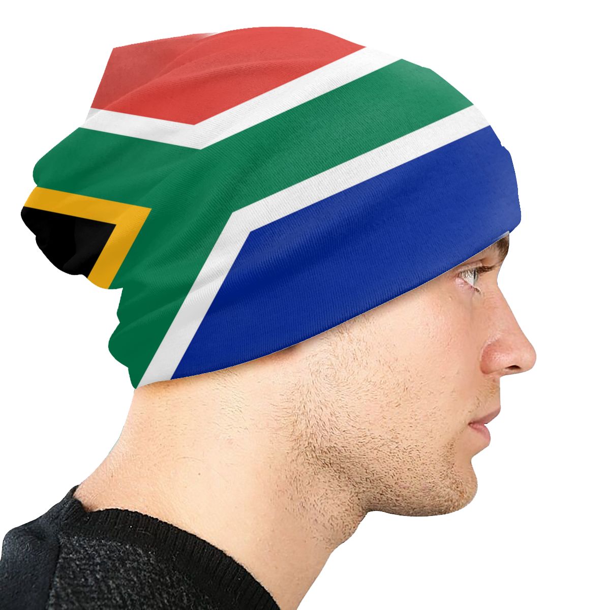 South African Springboks Flag Skullies Beanies Hat Vintage Street Men Women Caps Adult Warm Dual-use Bonnet Knitting Hats