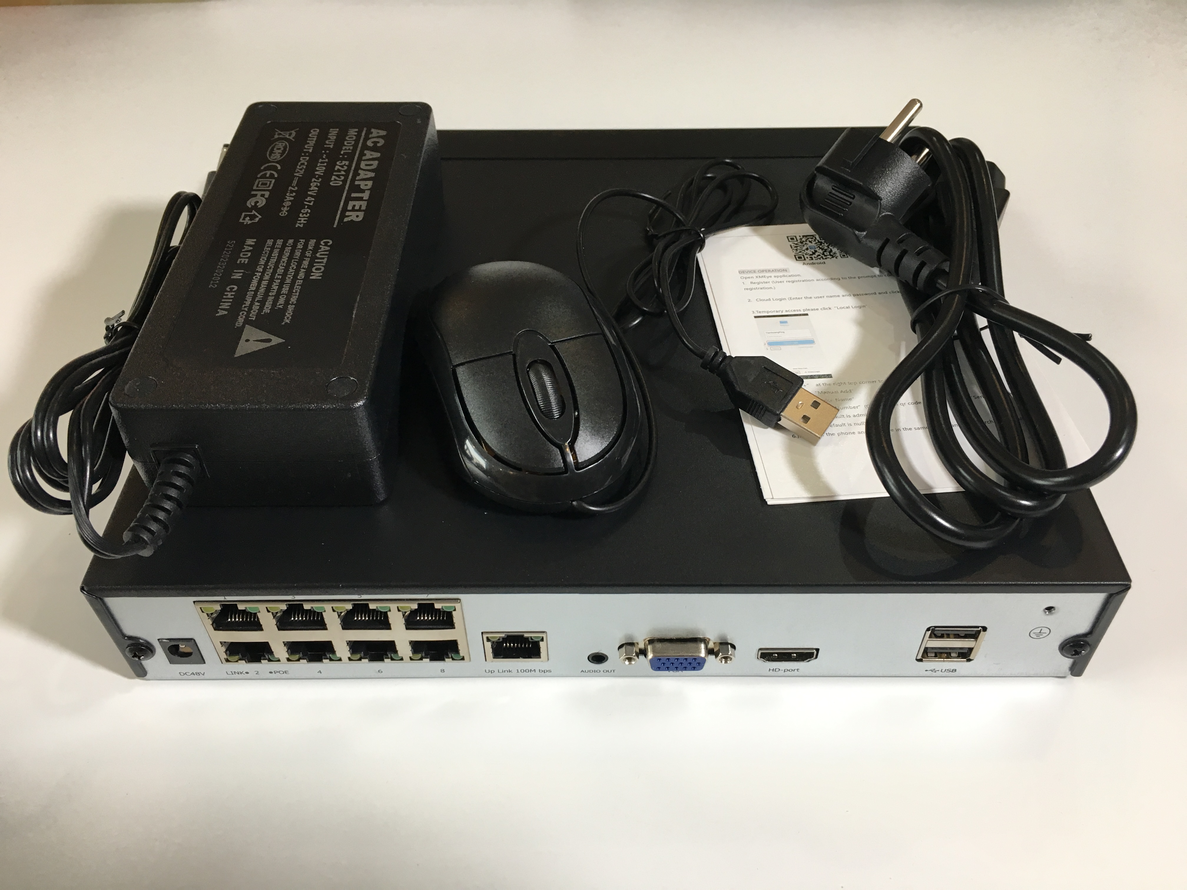 H.265 16CH 4K 48V POE NVR For 3.0MP 4.0MP 5.0MP 8.0MP ONVIF IP PTZ Camera CCTV System Surveillance 2SATA 8CH POE NVR P2P Cloud