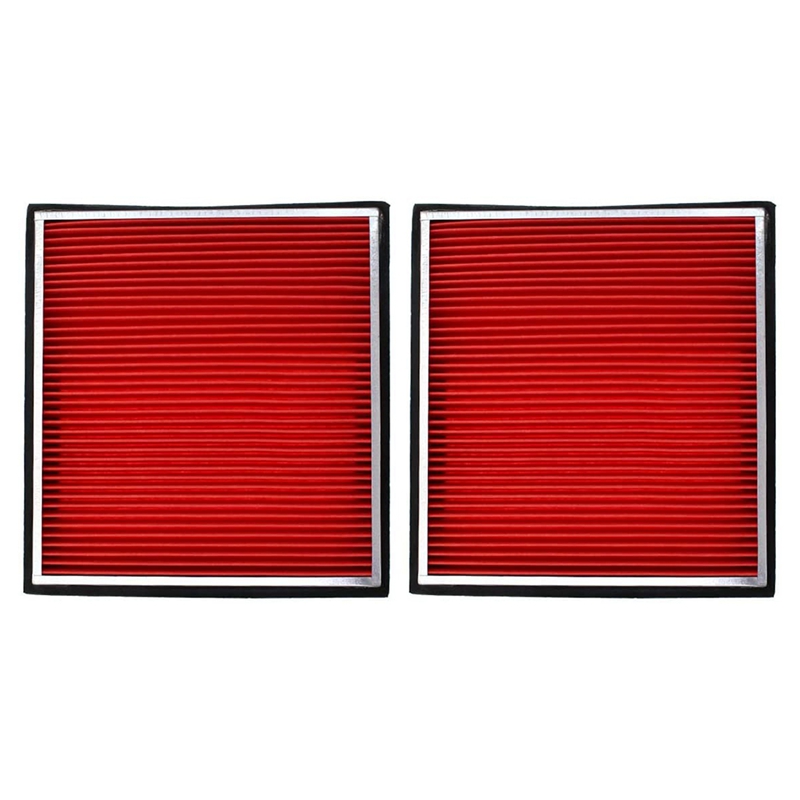 2Pcs Car Engine Air Filter For Nissan 370Z 350Z Infiniti QX50 Q40 Q60 EX35 EX37 G37 G35 G25 16546-JK20A