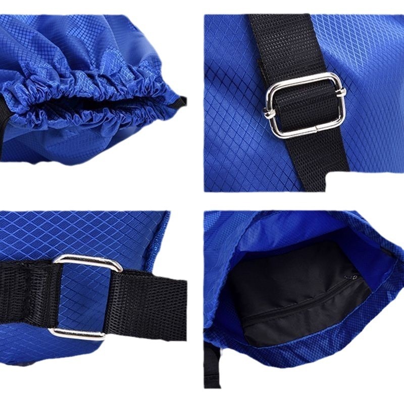 Sports, Tourism, Travel, Outdoor Fitness, Men's and Women's Versatile Leisure Strap Pocket, Drawstring Backpack H6.24#8.91