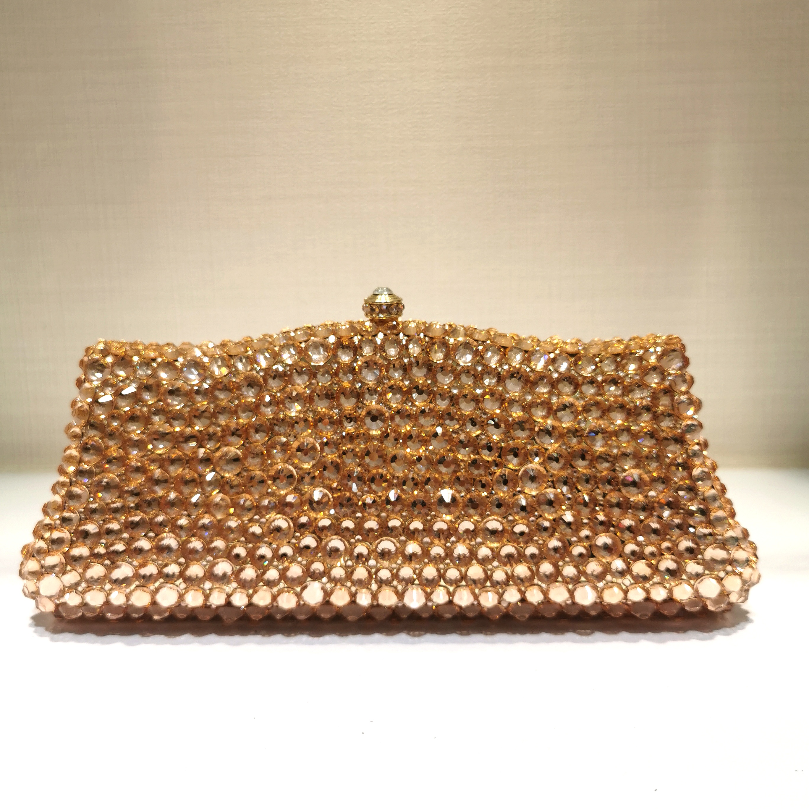 XIYUAN Dazzling Crystal Women Evening Bags Gift Box Clutch Bag Wedding Bridal Minaudiere Handbags and Purses Ladies Party Clutch