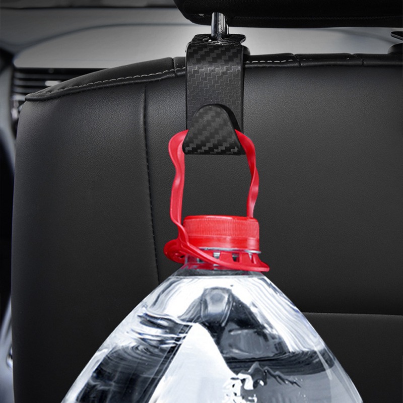 1/2Pcs Universal Car Back Seat Hook Car Accessories Interior Portable Hanger Headrest Storage Holder Durable Hanging Hooks