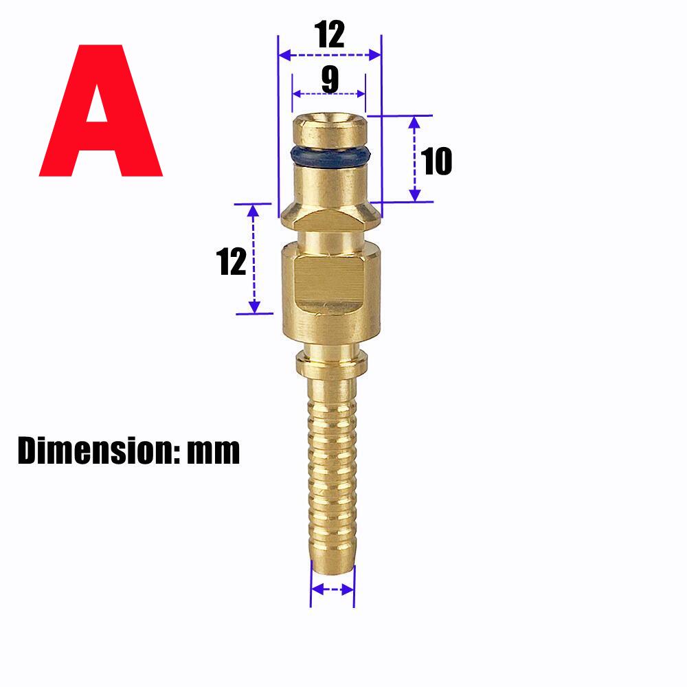 High Pressure Washer Hose Fitting Connector For Karcher K Lavor AR Daewoo Black & Decker Repairing Adaptor With Socket