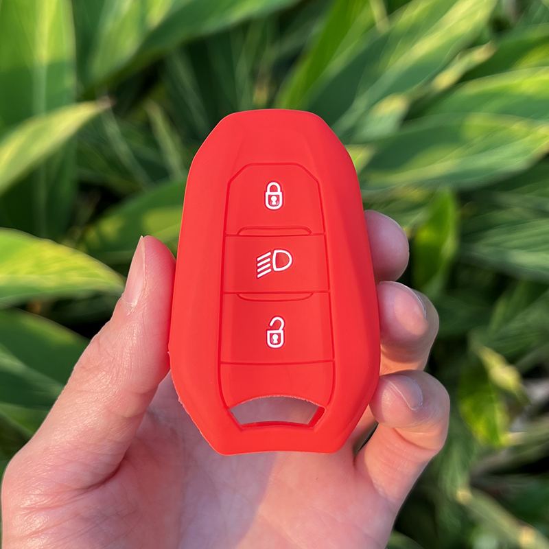 Silicone Car Key Case Cover for Citroen C2 C3 C5 X7 C4 Picasso Berlingo for Peugeot 208 308 408 508 3008 4008 5008 Smart Key