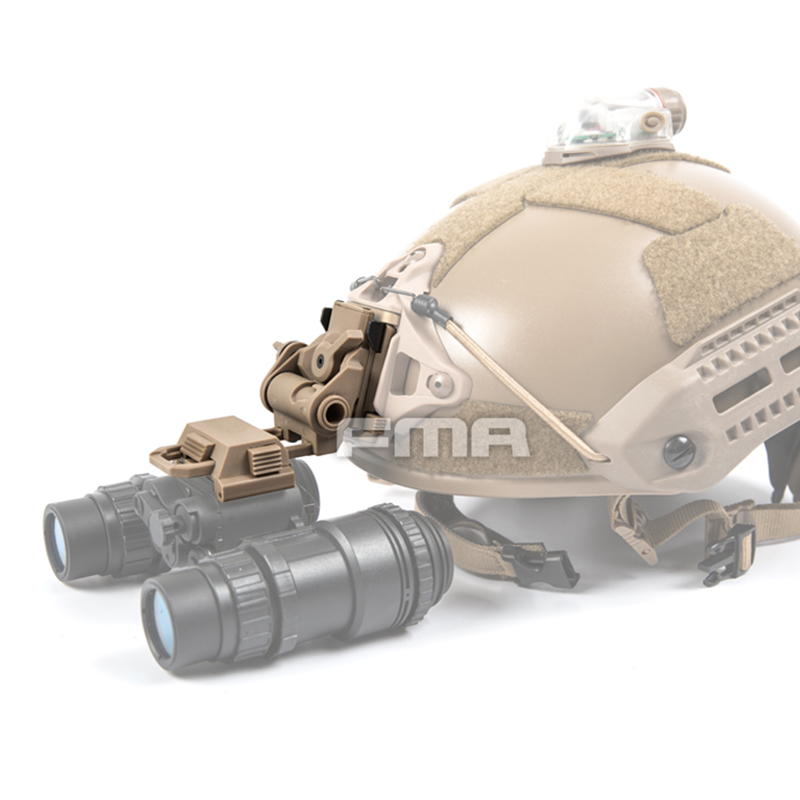 FMA Tactical NVG Mount L4G24 Fast Helmet CNC DEVGRU Navy SeaLs ODA Plastic Wilcox Type 1012