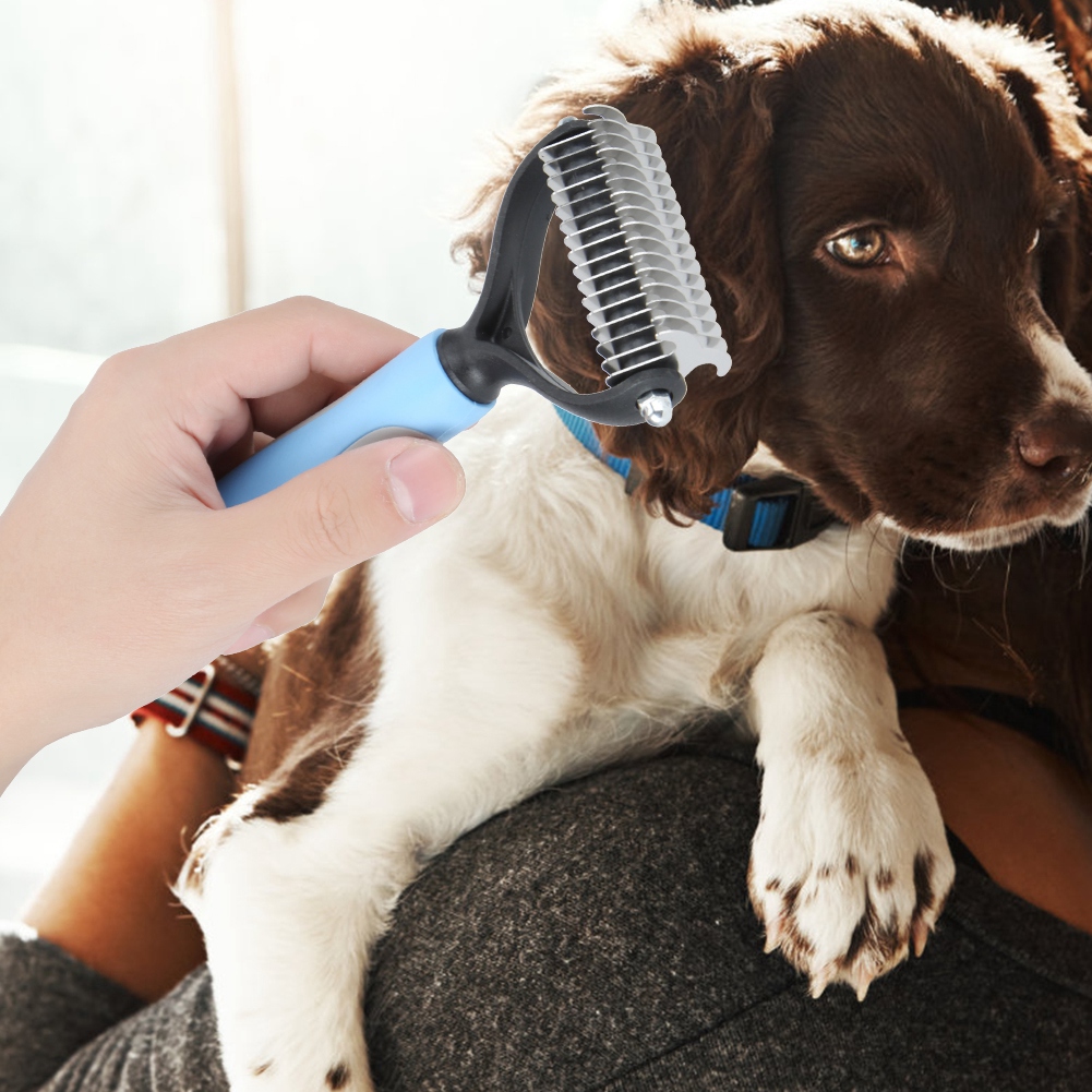 Fur Hair Knot Cutter for Pet, Rake Removal Comb, Grooming Tool, Dog and Cat