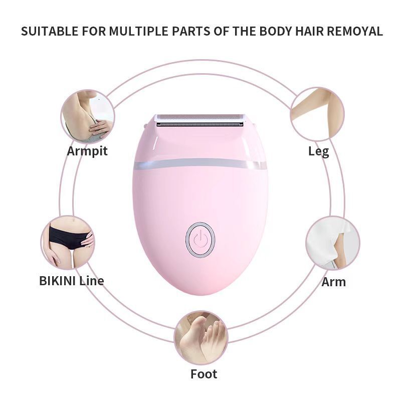 Electric Painless women's Women's shaver Epilators for legs and underarms Waterproof Battery models F624-16