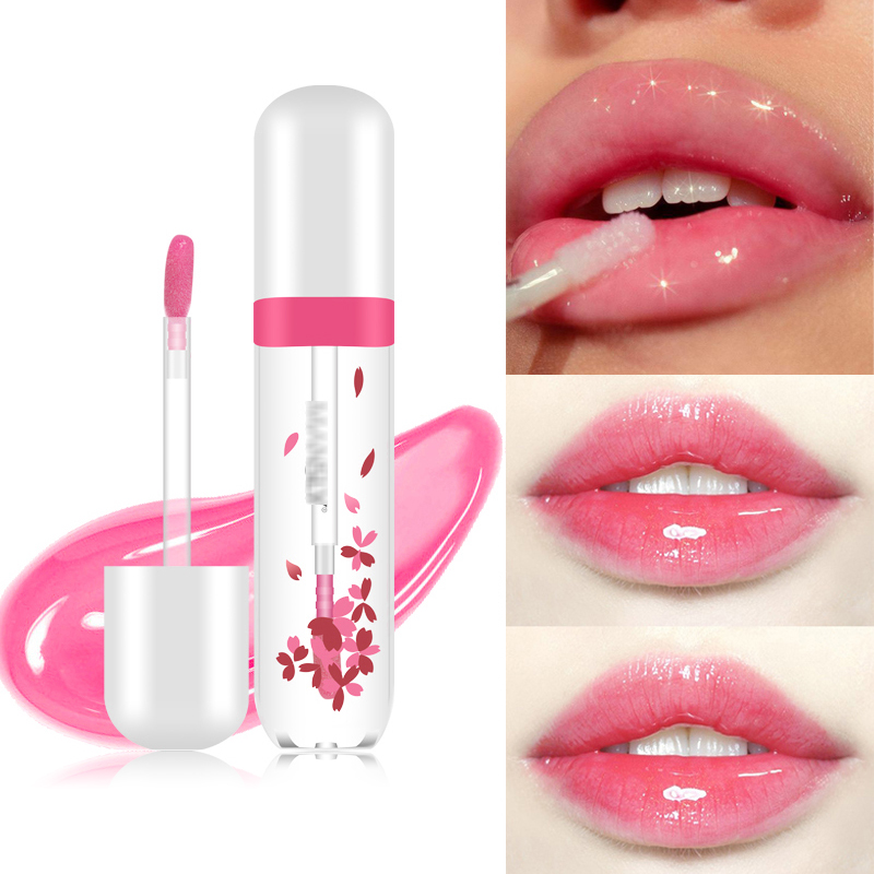 Moisturizer Transparent Lips Plumper Lipgloss Lasting Waterproof Volume Repairing Reduce Lip Mask Fine Lines Lip Makeup