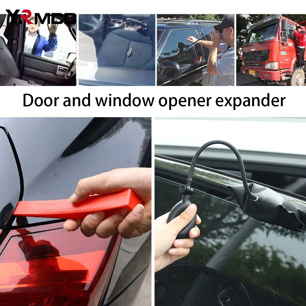 Universal Car Opening Kit Car Door Window Open Tool Key Wedge Auto Air Pump Bag Lock Out Emergency Tool Kit Unlock Repair Tools
