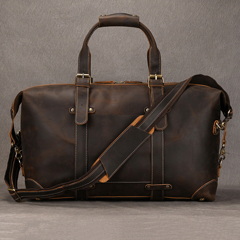 Free Shipping High Fashion Leather Travel For Men Male Duffle Large Capacity Weekender 50cm Lage Bag Business Carry On Handbag Designer Bag Luxury Bag
