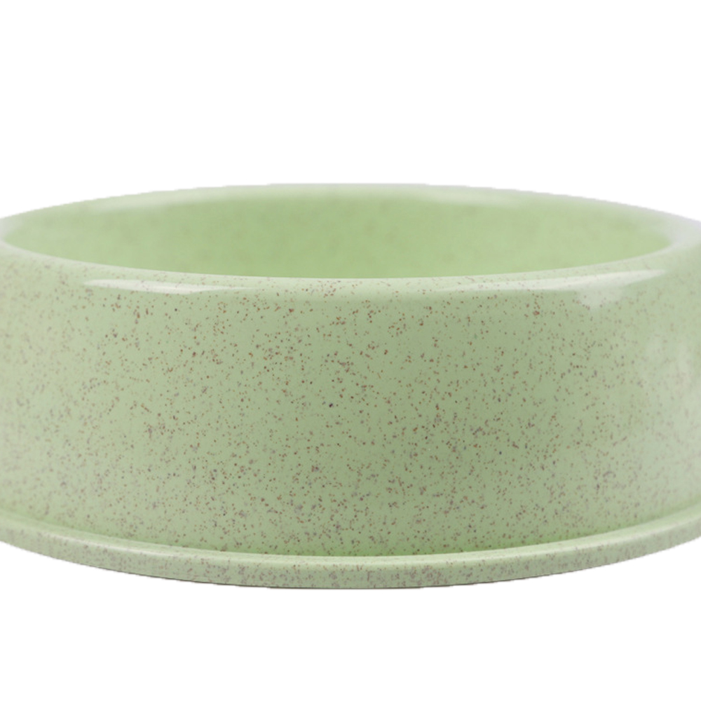 Green Straw Dog Bowl Pet Feeding Bowl For dog Feeder Slow Down Eating Dish Puppy Bowl Pet Supplies Cat Food Products