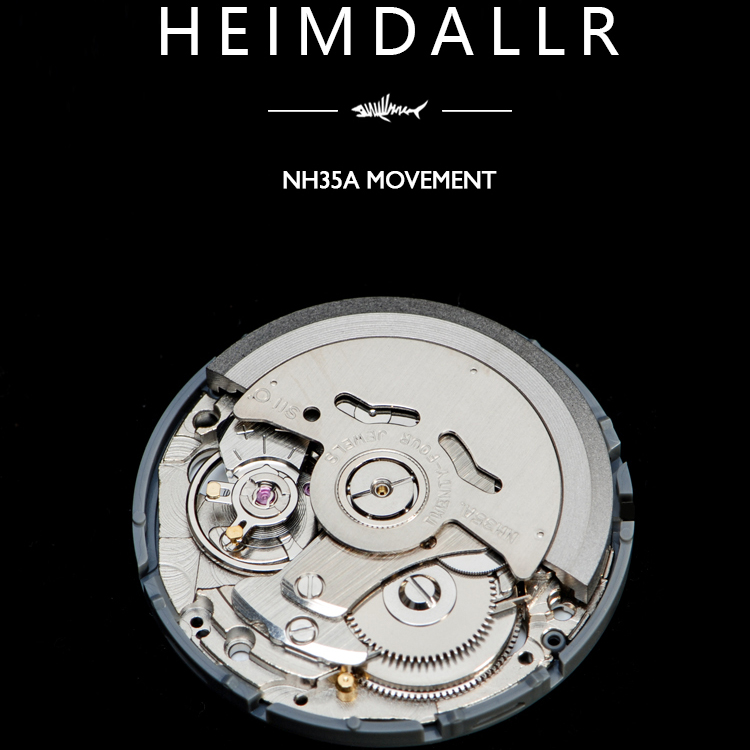 HEIMDALLR pilot watch for men,military mens watches sport Switzerland luminous 10bar waterproof wristwatches sapphire mirror