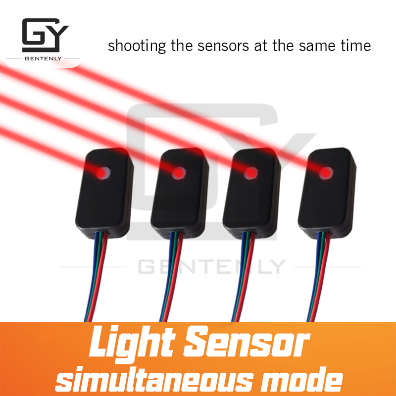 Escape Room Light Sensor Simultaneous Mode Escape Game Puzzle Detecting Prop Shine Lights To Sensor At The Same Time GENTENLY