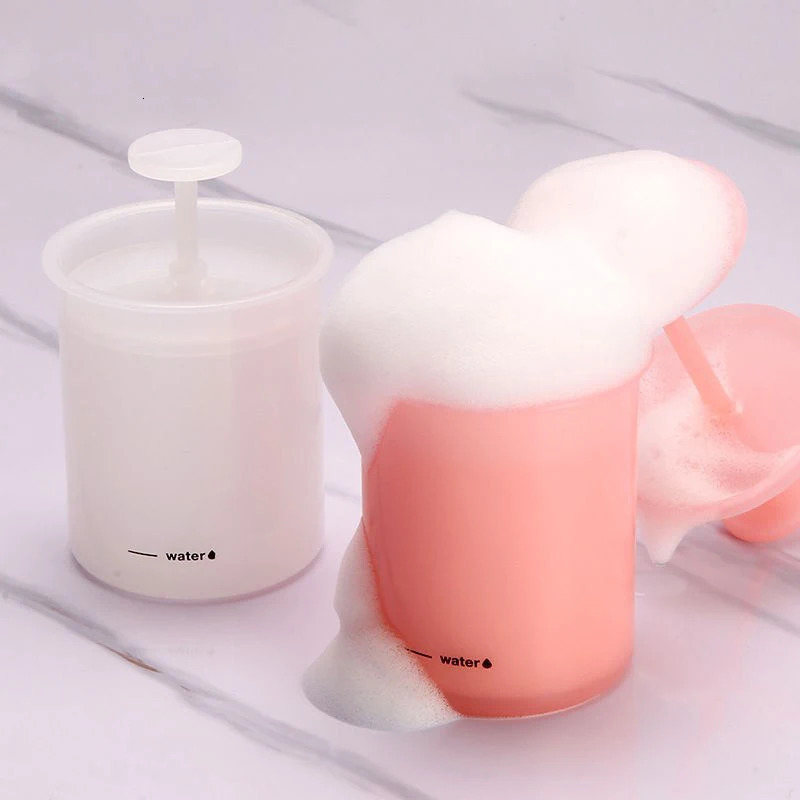 Cleanser Foam Maker Portable Foaming Clean Tool Simple Shower Bath Shampoo Bubble Maker for Face Clean Tool Reusable 240624