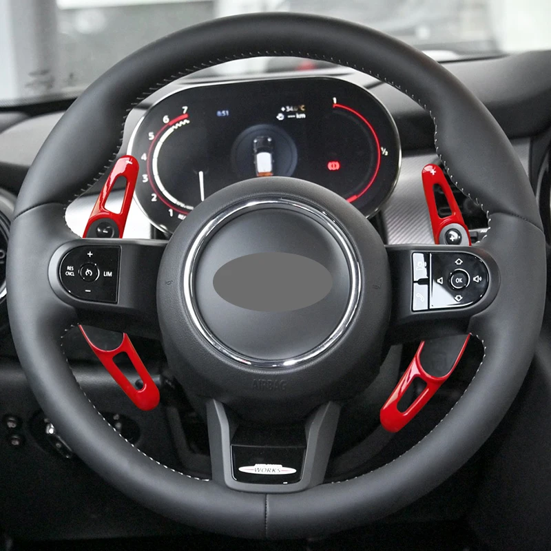 Car Steering Wheel Shift Paddles For MINI MK3 F54 F55 F56 F57 F60 CLUBMAN Cooper S ONE JCW DSG Paddle Extension