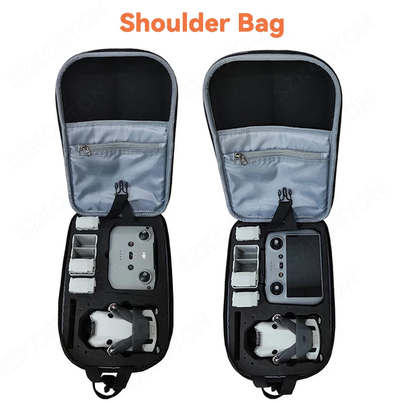 For DJI Mini 4 Pro Bag Storage Bag Portable Box Chest Bag Shoulder Bag Pressure-resistant Shockproof Bag Drone Case Accessories