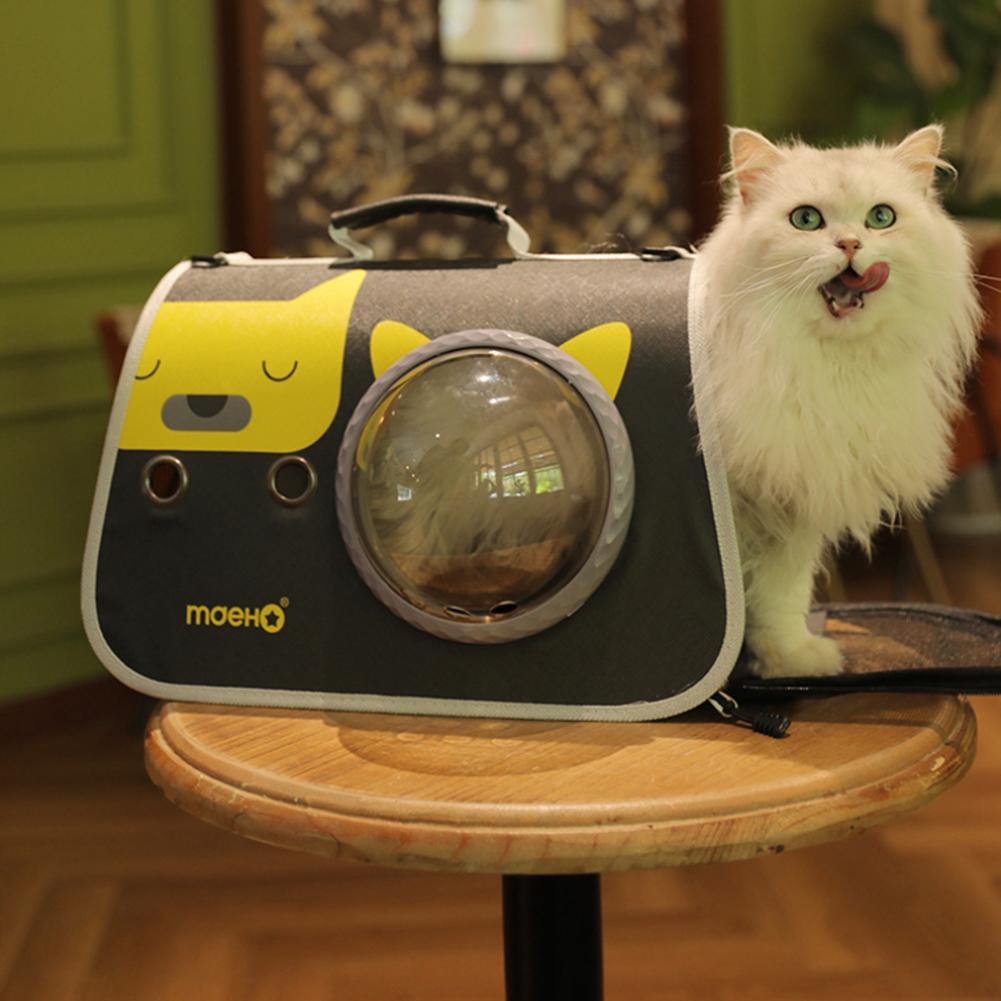 Pets Carrier Bag 4 Colors Portable Breathable Transparent Space Cover Air Box Handbag Pet Accessories