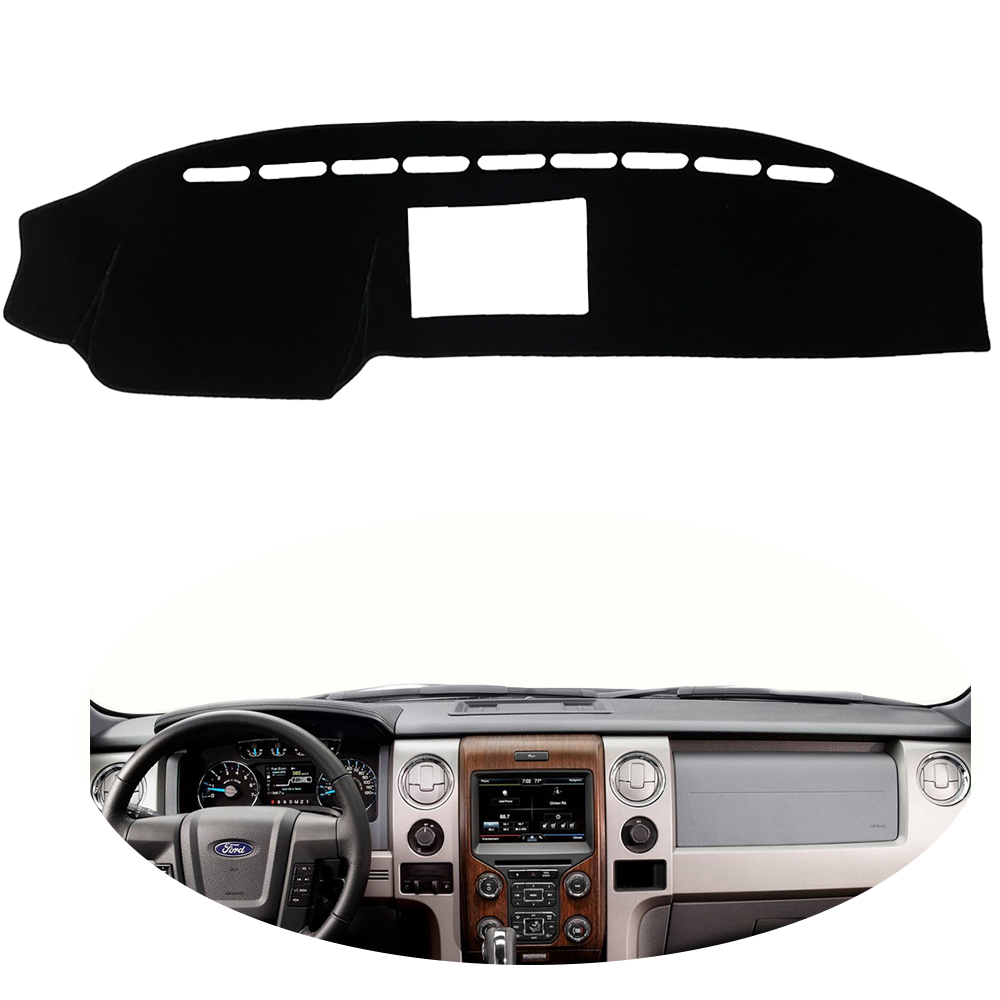 Car Dashboard Cover Dash Mat for Ford F-Series F-150 F150 P415 MK12 Lobo 2009~2014 Pad Sun Shade Pad Carpet Cape Rug Accessories
