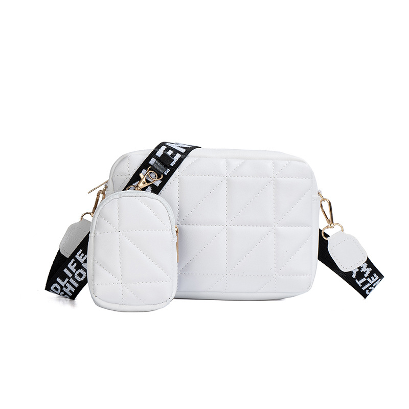 Luxury Storage Handbag Famous Brand Two Piece Set 2024 New Style Women's Fashion Mobile Bag Shoulder Designer Purses