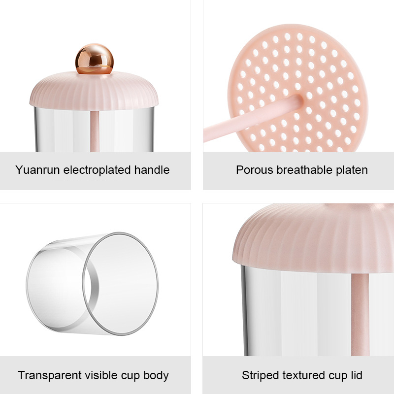 Portable Foam Maker Facial Cleanser Bubbler Cup Body Wash Cleansing Shower Gel Shampoo Manual Foamer for Bath Face Clean Tool