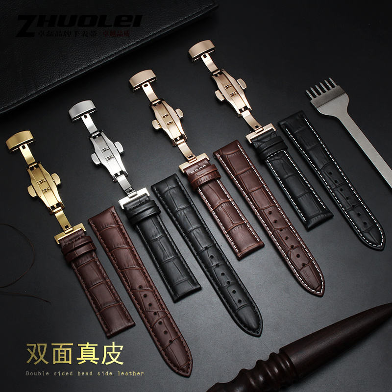 genuine leather watchband for brand wristband 12mm 13mm 14mm 15mm 16mm 17mm 18mm 19mm 20mm 21mm 22mm 23mm 24mm 26mm cow straps