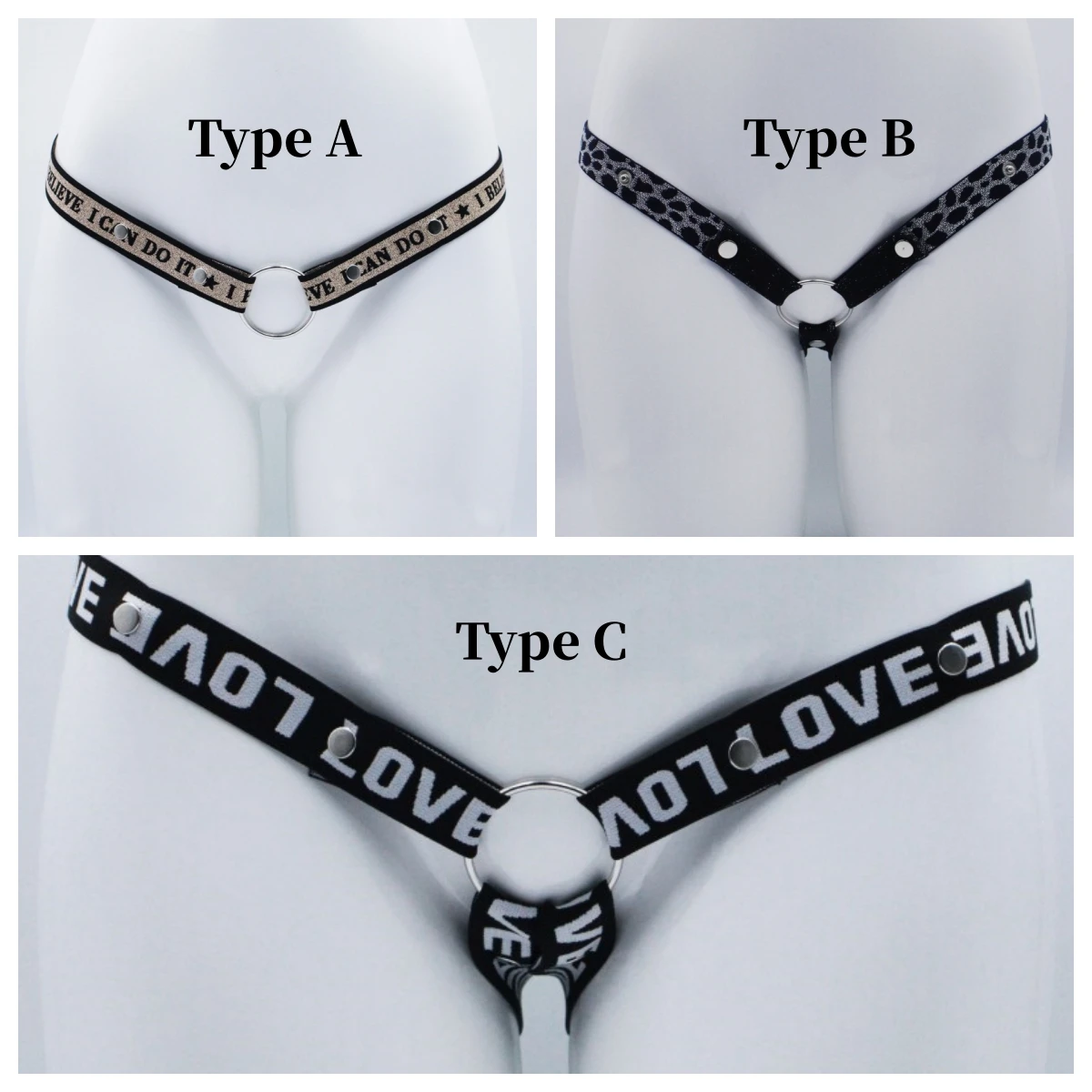 New Male Chastity Device Accessories Belt Leopard / Letters Anti-fall Off Fixed Penis Cage Male Sexy Toys Adult Erotic Products