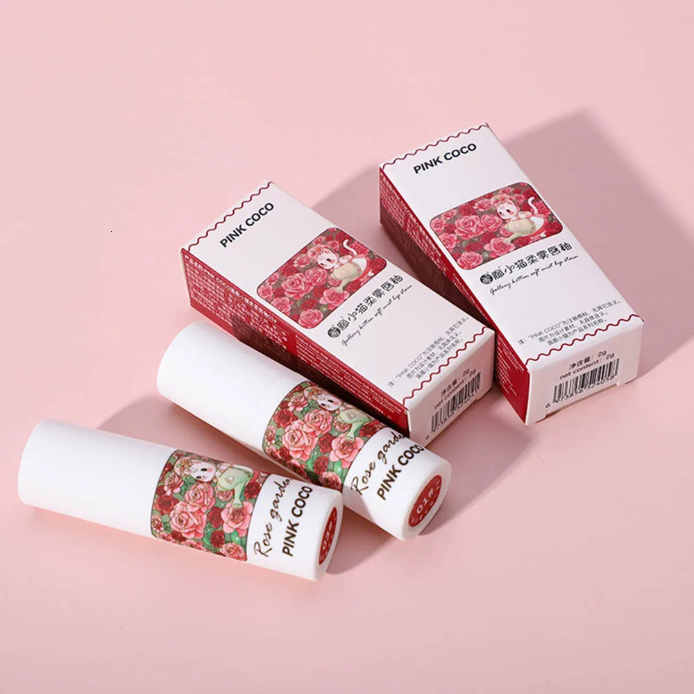 Rose Garden Matte Muse Lip Mud Liquid Lipstick Waterproof Nude Lip Gloss Long Lasting Non-stick Cup Sexy Women Lipgloss Cosmetic 240621