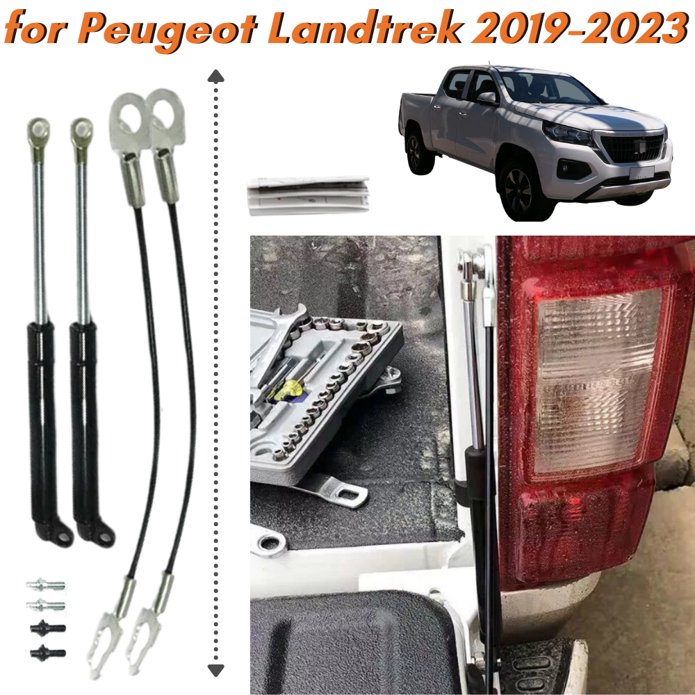 Qty(2) Trunk Strut for Peugeot Landtrek for Changan F70 Hunter 2019-2023 Pickup Lift Support Gas Spring Tailgate Rear Boot Shock