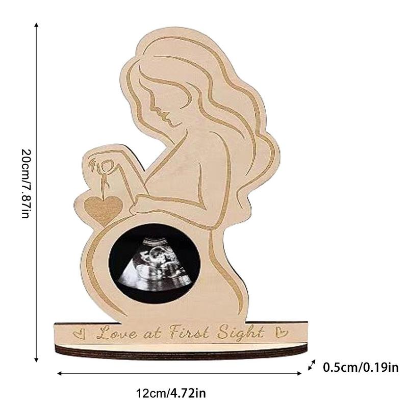 Babies Picture Pregnant Mum Bump Ultrasound Frame Pregnancy Announcement Sonogram Photo Frames Gender H260306