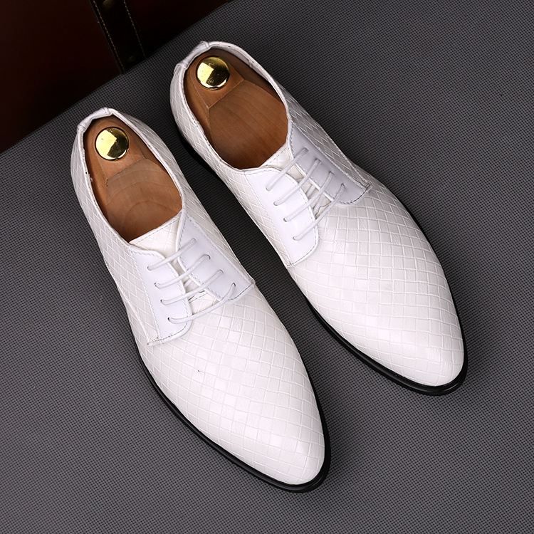 Size 38~48 formal shoes men oxfords factory outlet elgant leather shoes brand trend men wedding shoes H432