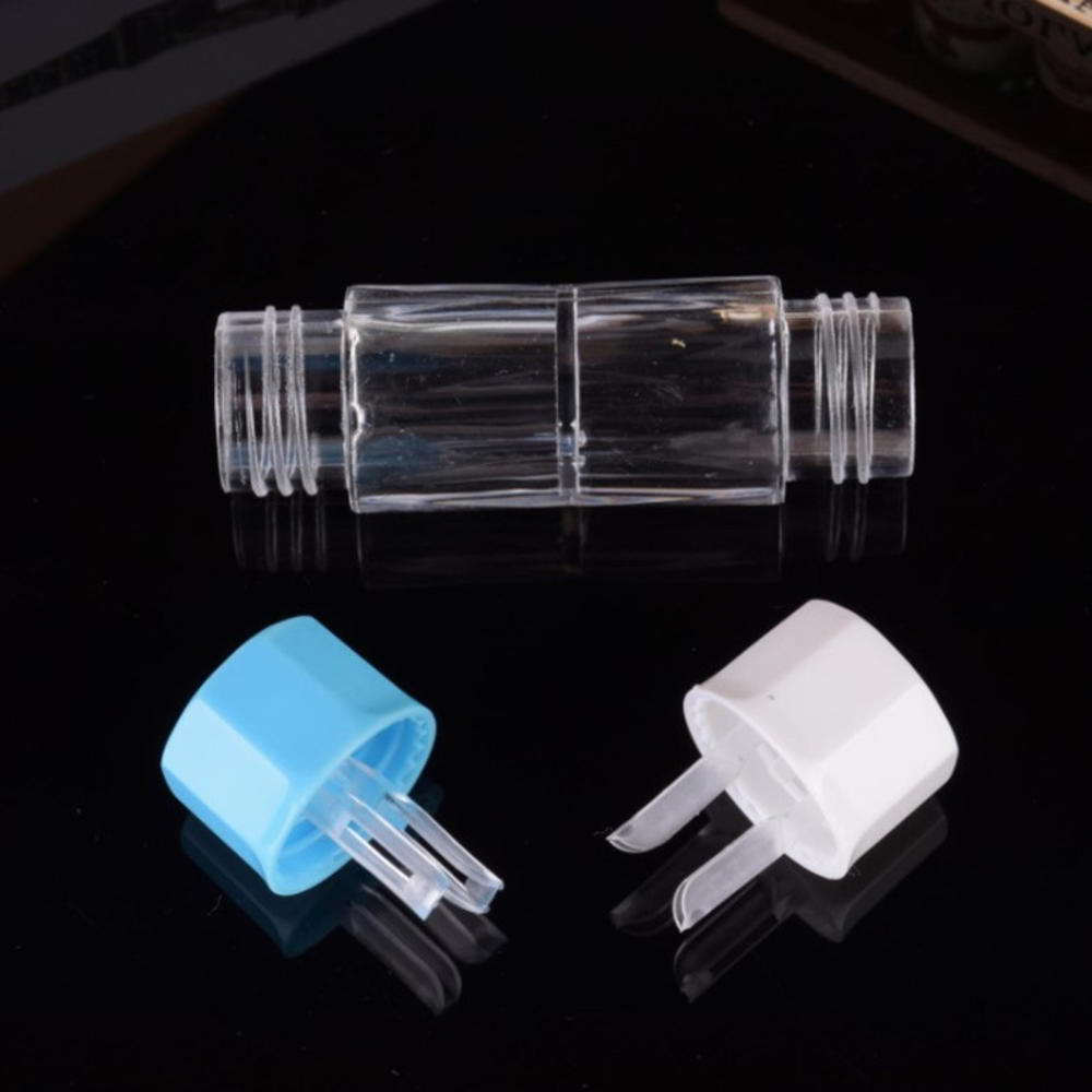 Mini Diamond Shaped RGP Hard Contact Lens Container Holder Bottle Tube Glasses Case Protector Box Travel Glasses Holder Eye Tool