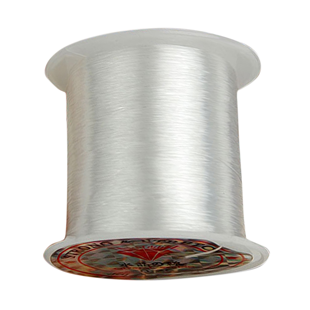 70 Meters 0.25mm Bracelet String Clear Craft Stretch String Cord - Jewellery Making Beading Thread Elastic String Cord