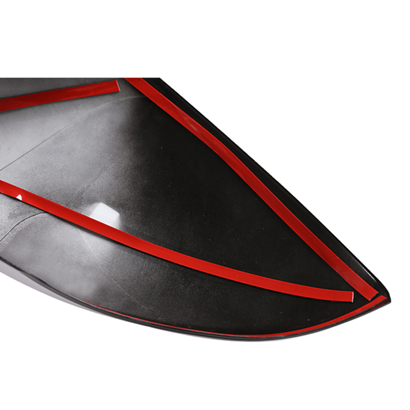 2 Pcs Glossy Black ABS For Alfa Romeo Stelvio 2017-2020 Rear View Mirror Cover Trim Car Accessories