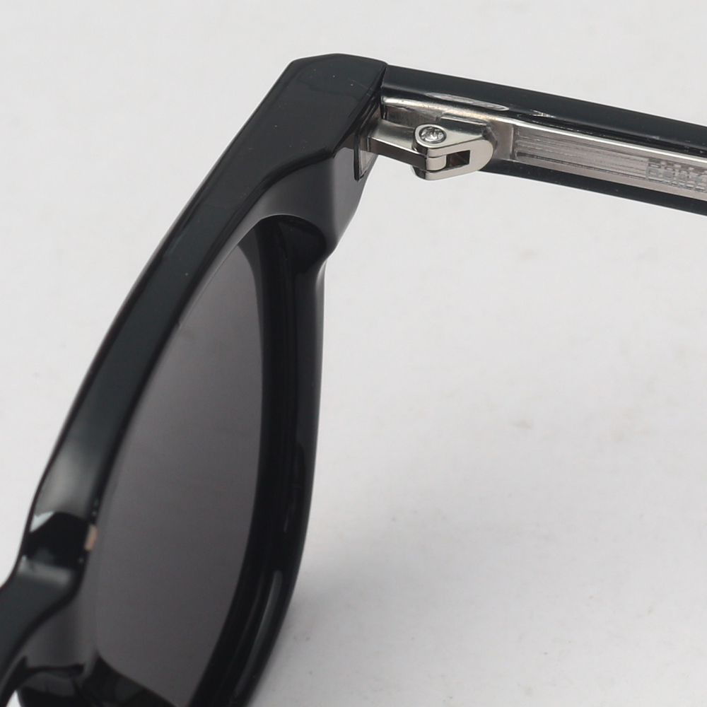 Kachawoo square sunglasses men polarized tr90 frame rivet brown black sun glasses for women birthday gifts high quality handmade