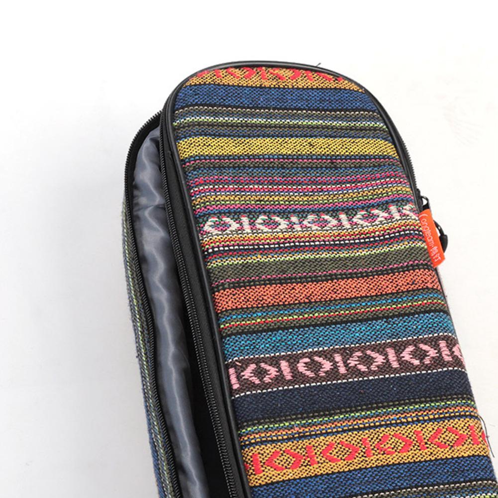 40/41 Inch Electric Guitar Case Ethnic Knitting Style Classical Acoustic Guitar Thickened Internal Waterproof Backpack