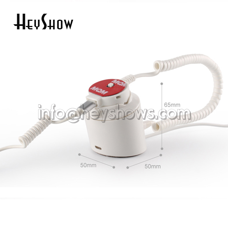 Mobile Phone Security Burglar Alarm Display Stand, Chargeable Cellphone, Retail Anti-Theft Device Holder, iPhone Protect Mount