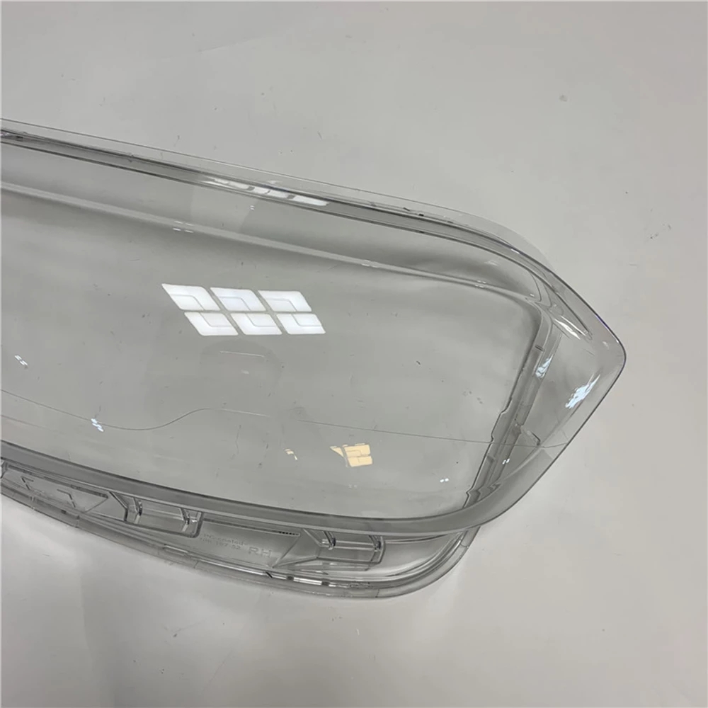 Car Headlamp Lens Cover Light Caps For Renault Kadjar 2016 2017 Replacement Auto Glass Shell ( Only Fit The LED Headlight )