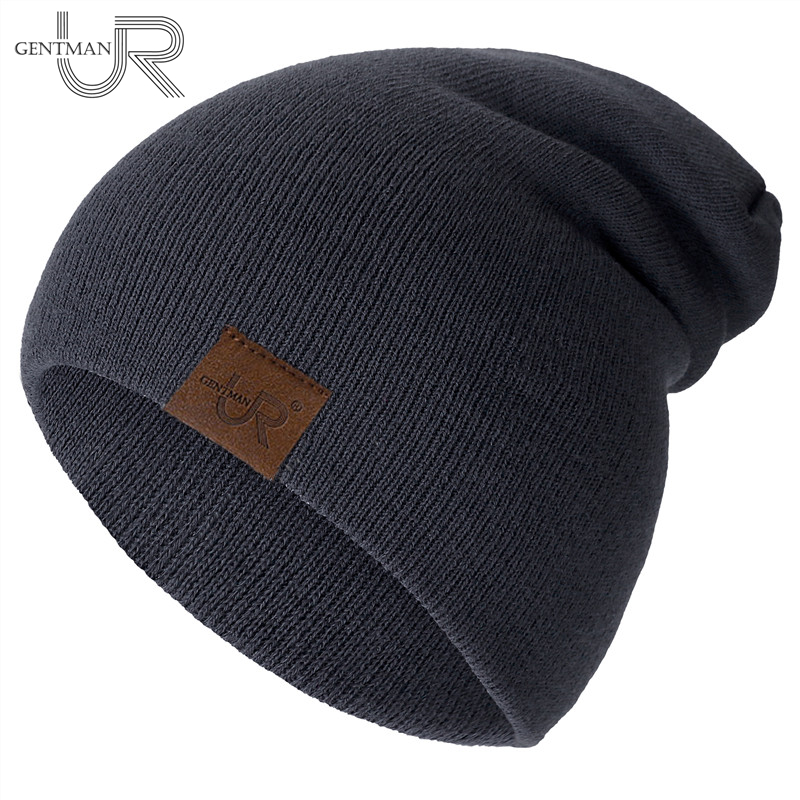 1 Pcs Unisex Beanie Hat URGENTMAN Casual Beanie For Men & Women Warm Soft Knitted Hat Stylish Plain Daily Winter Hat