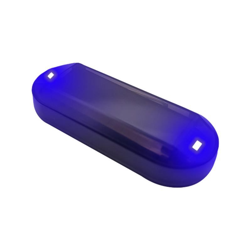 Dummy Car Alarm Light Fake LED Flashing Car Alarm System Solar Power Durable Anti Theft Car Device Universal Car Security