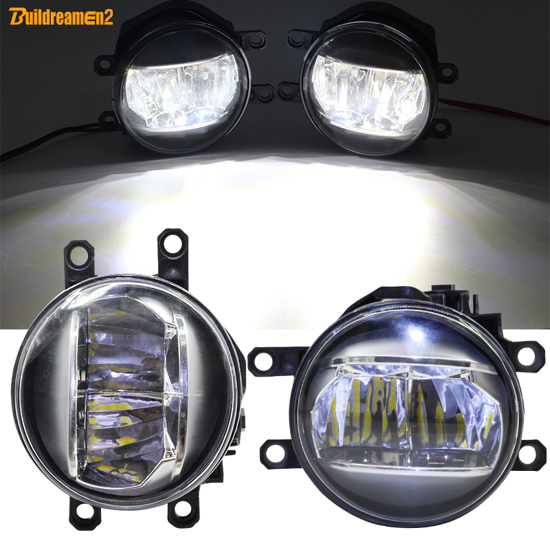 LED Fog Light Car Front Bumper Fog Lamp Replacement For Toyota Camry Corolla RAV4 Land Cruiser Yaris Prius Tacoma Highlander CHR